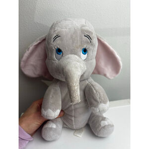 Baby Disney Dumbo Stuffed Animal One Size Gray Pink Disney world WDW